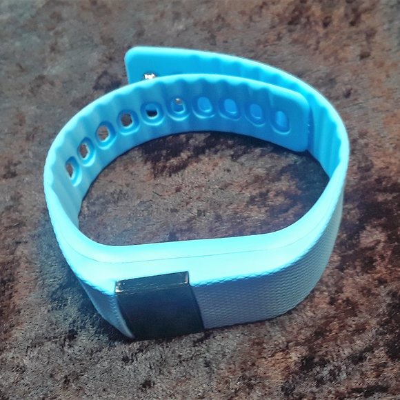 FITNESS TRACKER Smart Bracelet: Monitors Steps, Calories & More! - Bright Blue - Picture 3 of 15